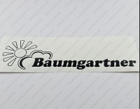 La Strada Baumgartner Logo 34cm Camper Caravan Decal Sticker